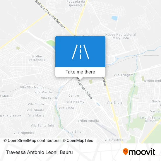 Travessa Antônio Leoni map