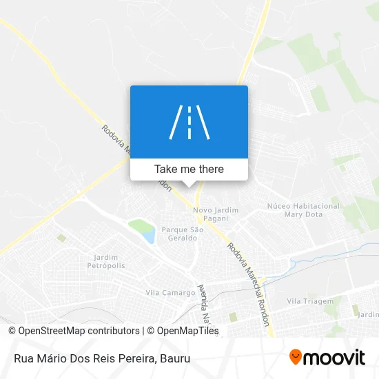 Rua Mário Dos Reis Pereira map