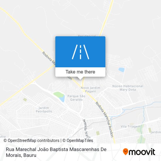 Rua Marechal João Baptista Mascarenhas De Morais map