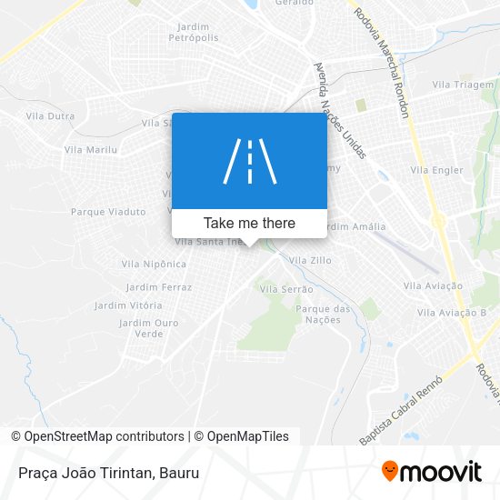 Praça João Tirintan map