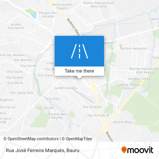 Rua José Ferreira Marquês map