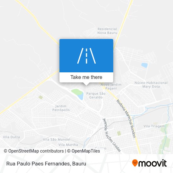 Rua Paulo Paes Fernandes map