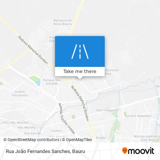 Rua João Fernandes Sanches map