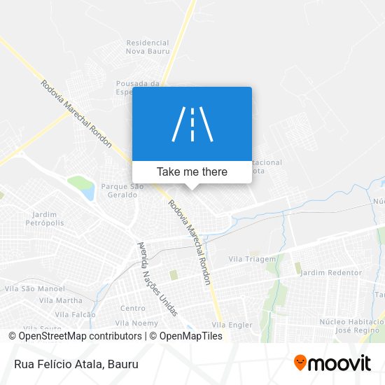 Rua Felício Atala map