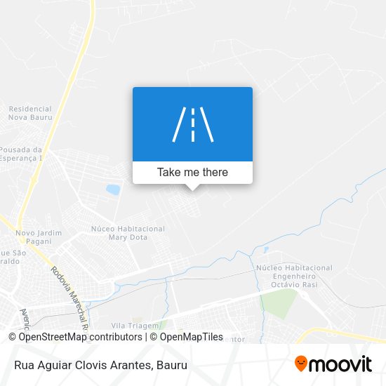 Rua Aguiar Clovis Arantes map