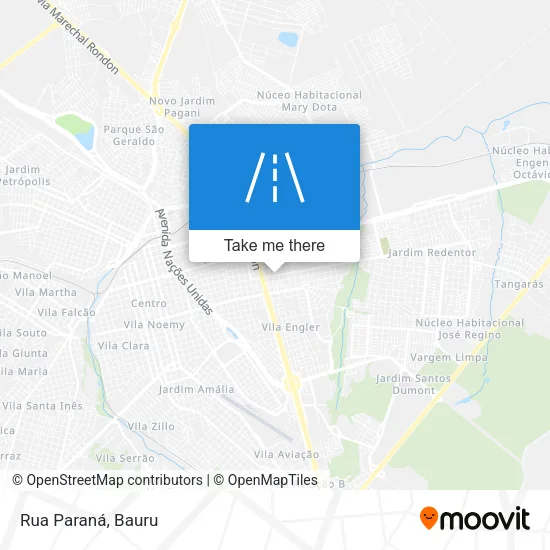 Rua Paraná map