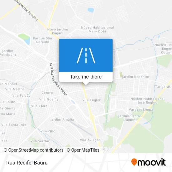 Rua Recife map
