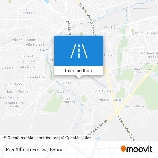 Rua Alfredo Fontão map