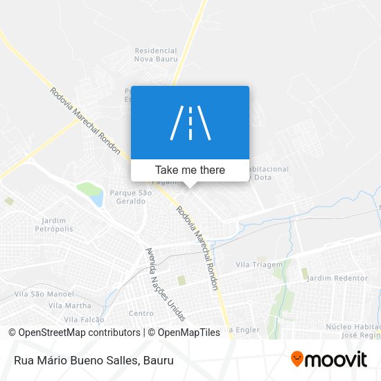 Rua Mário Bueno Salles map