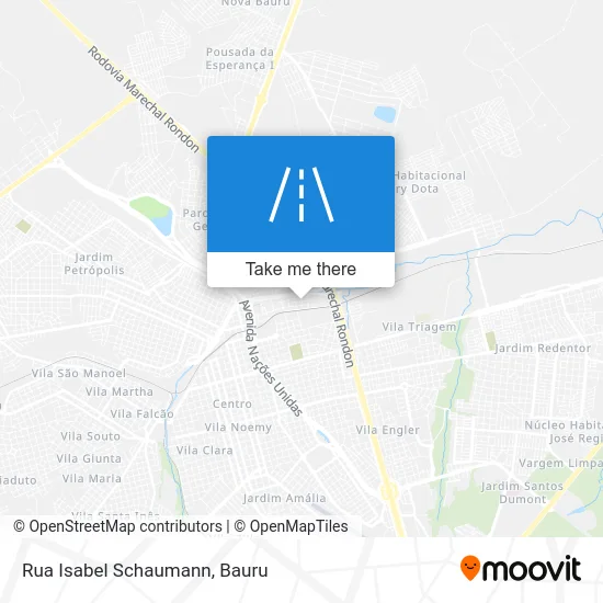 Rua Isabel Schaumann map