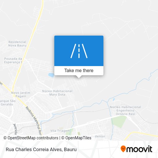 Rua Charles Correia Alves map