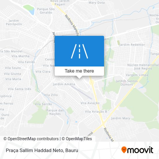 Praça Sallim Haddad Neto map