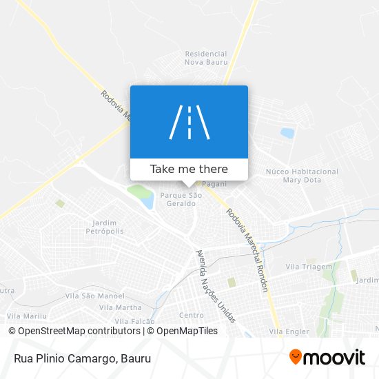 Rua Plinio Camargo map