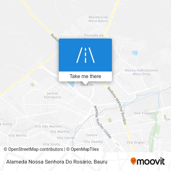 Alameda Nossa Senhora Do Rosário map