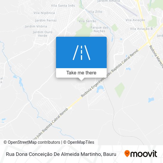 Rua Dona Conceição De Almeida Martinho map