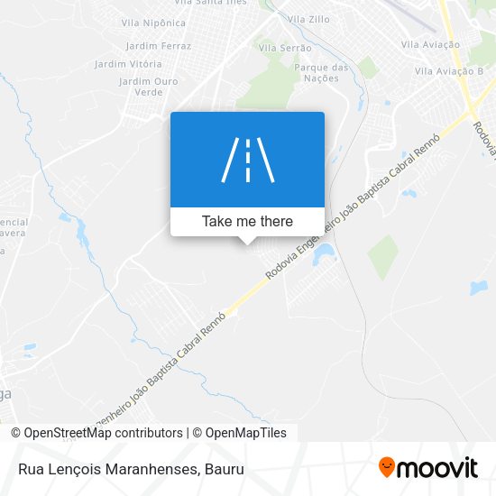 Rua Lençois Maranhenses map