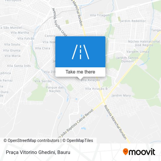 Praça Vitorino Ghedini map