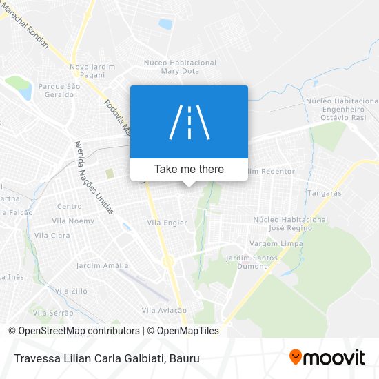 Travessa Lilian Carla Galbiati map