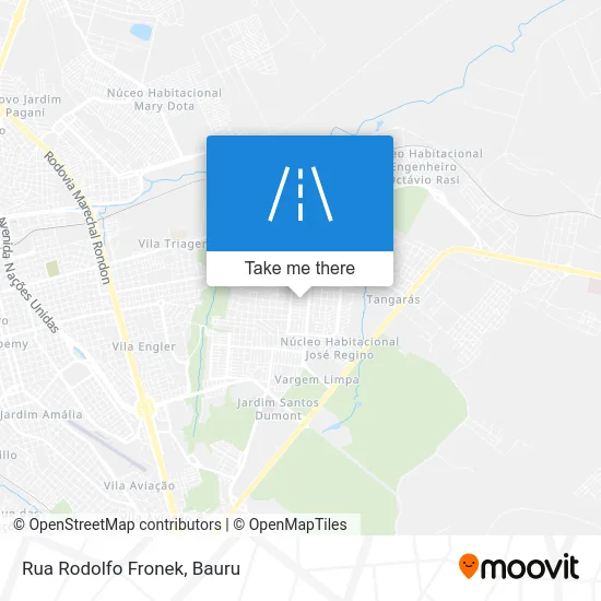 Rua Rodolfo Fronek map