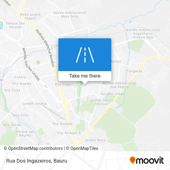 Rua Dos Ingazeiros map