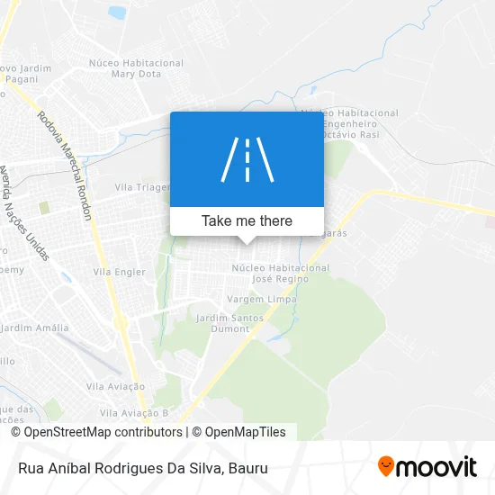 Rua Aníbal Rodrigues Da Silva map