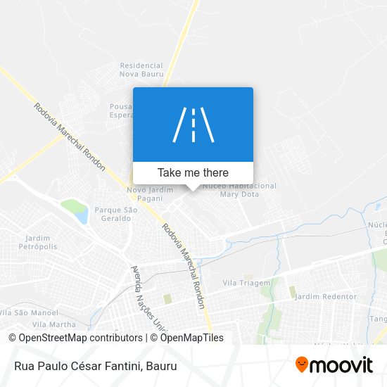 Rua Paulo César Fantini map