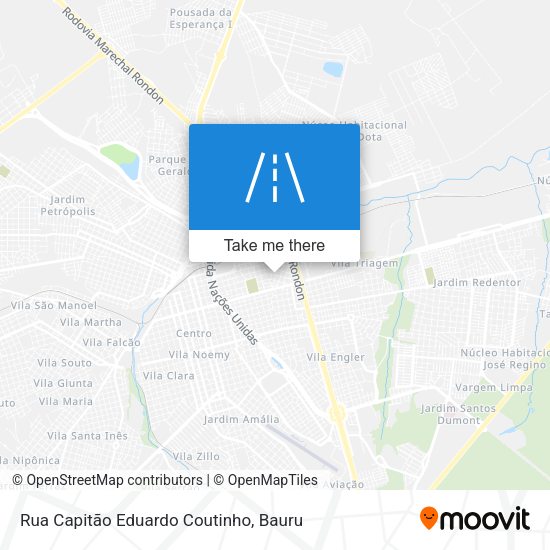 Rua Capitão Eduardo Coutinho map