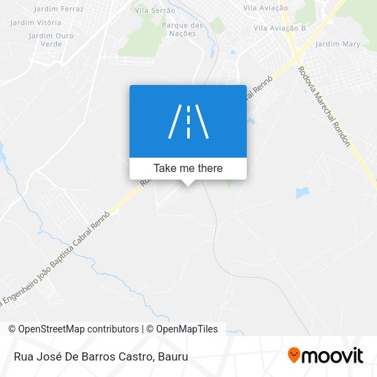Rua José De Barros Castro map