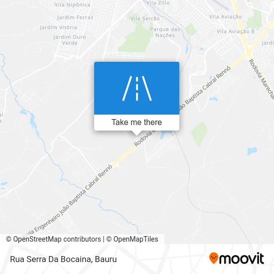Rua Serra Da Bocaina map