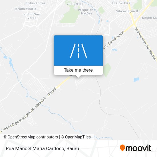 Rua Manoel Maria Cardoso map
