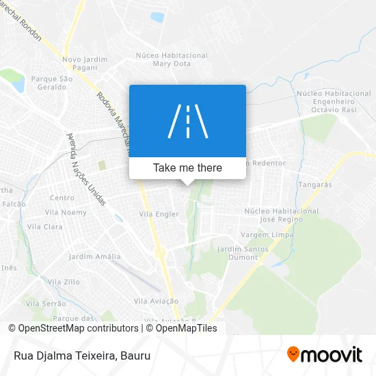 Rua Djalma Teixeira map