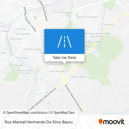 Rua Manoel Hermando Da Silva map
