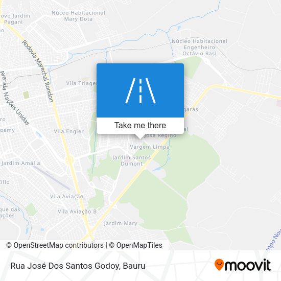 Rua José Dos Santos Godoy map