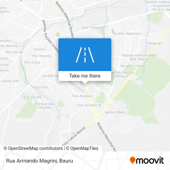 Rua Armando Magrini map