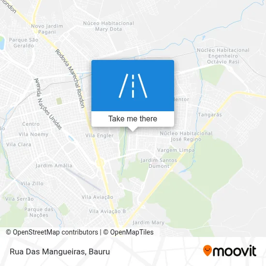 Rua Das Mangueiras map