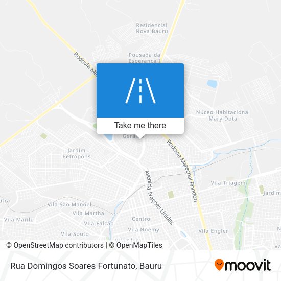 Rua Domingos Soares Fortunato map