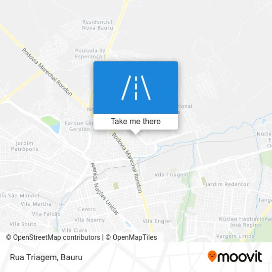 Rua Triagem map