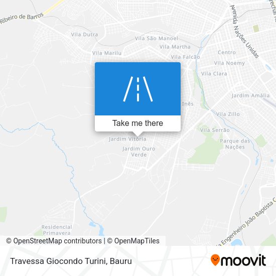 Travessa Giocondo Turini map
