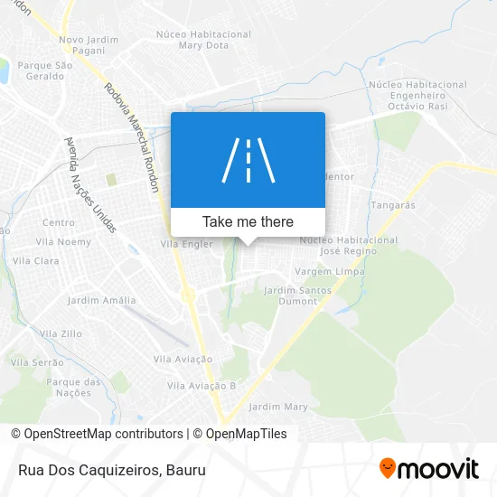 Rua Dos Caquizeiros map