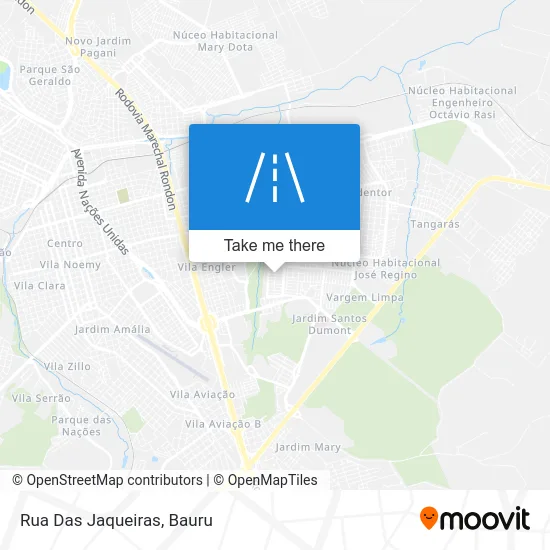 Rua Das Jaqueiras map