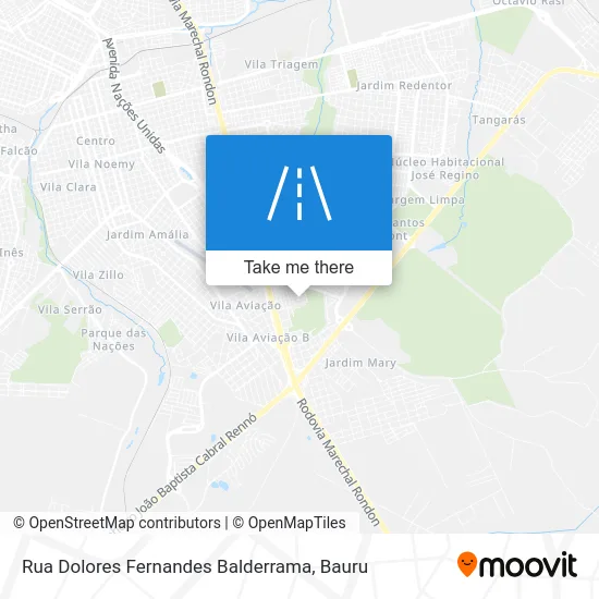 Rua Dolores Fernandes Balderrama map
