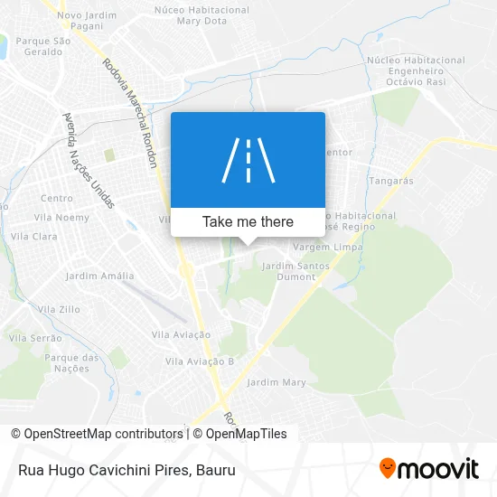 Rua Hugo Cavichini Pires map