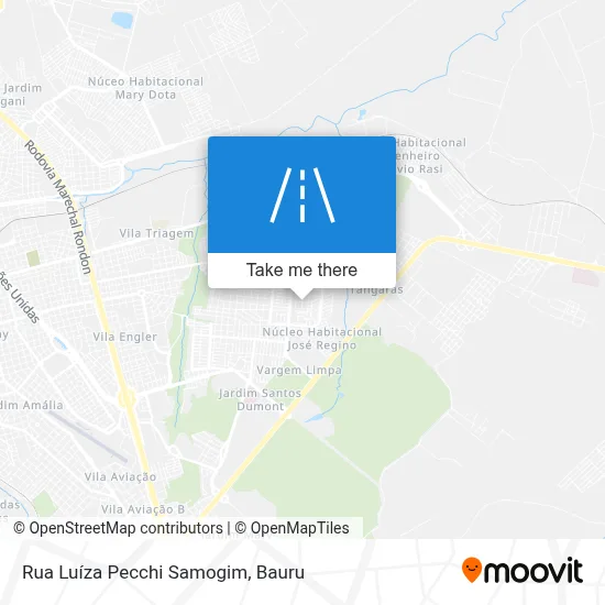 Rua Luíza Pecchi Samogim map