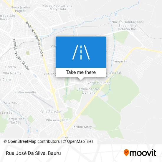 Rua José Da Silva map