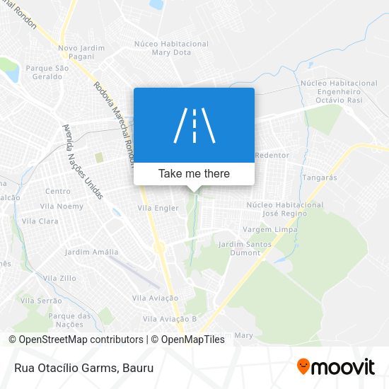 Rua Otacílio Garms map