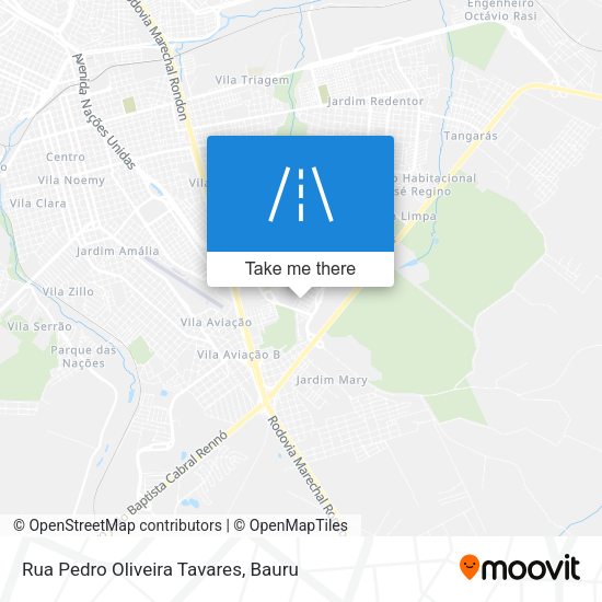 Rua Pedro Oliveira Tavares map