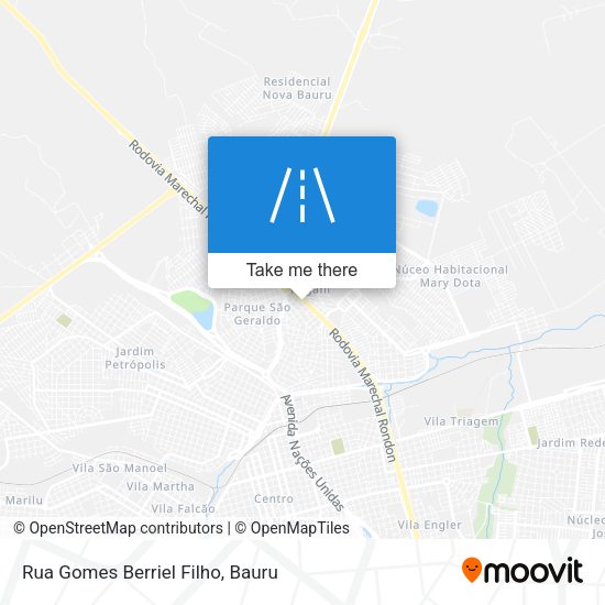 Rua Gomes Berriel Filho map