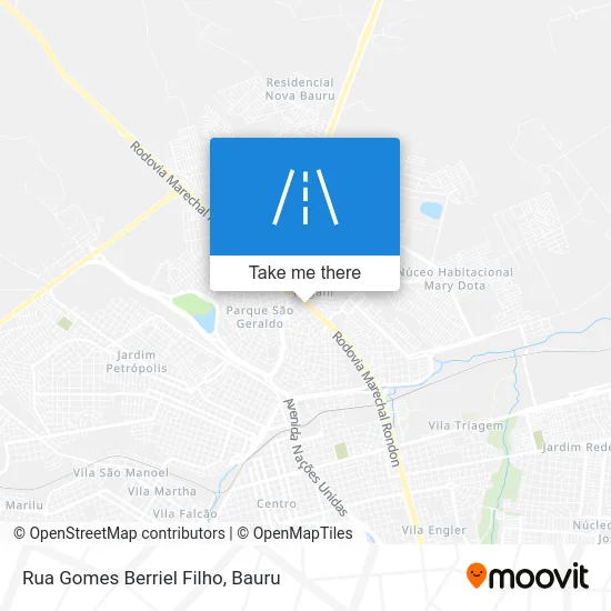 Rua Gomes Berriel Filho map
