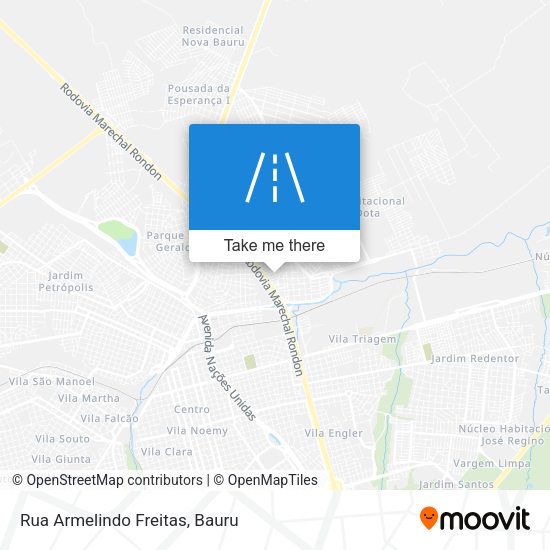 Rua Armelindo Freitas map