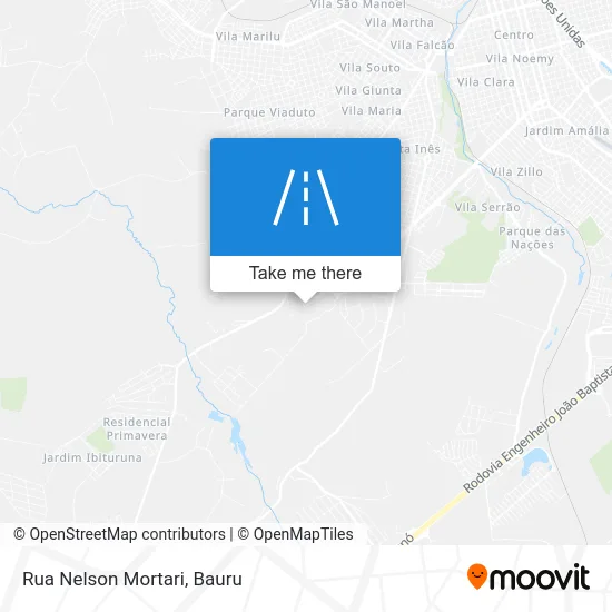 Rua Nelson Mortari map